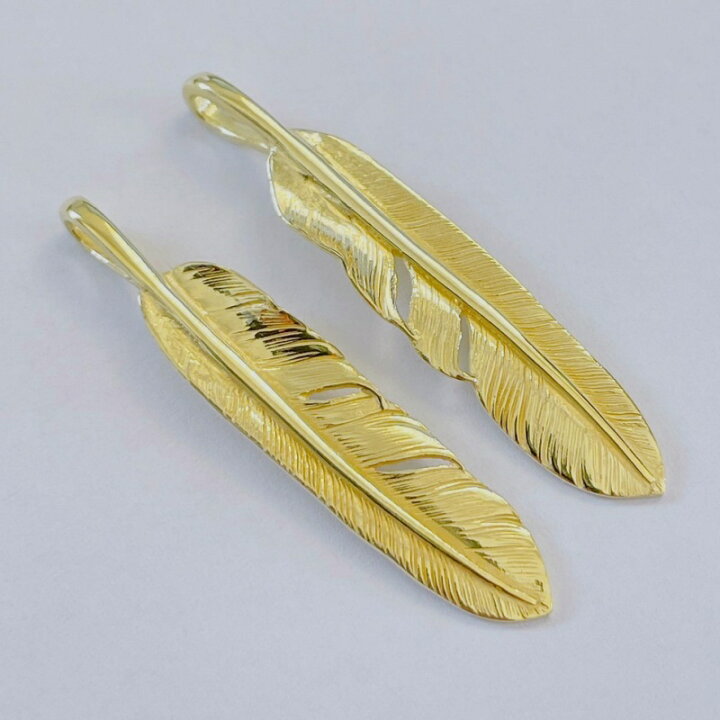 楽天市場】18金フェザー 18k 全金フェザー インディアンジュエリー 