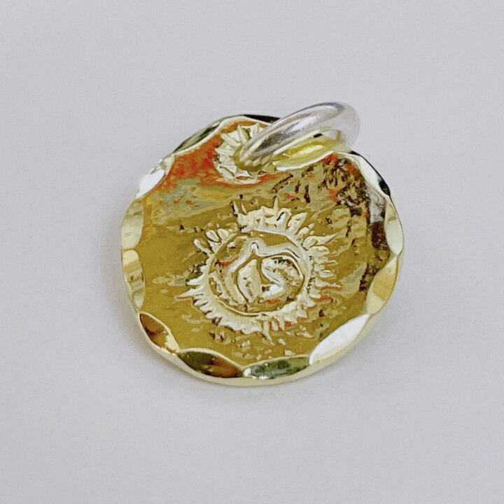 楽天市場】18金 ペンダントトップ 全金太陽メタル 大 18k 復刻 