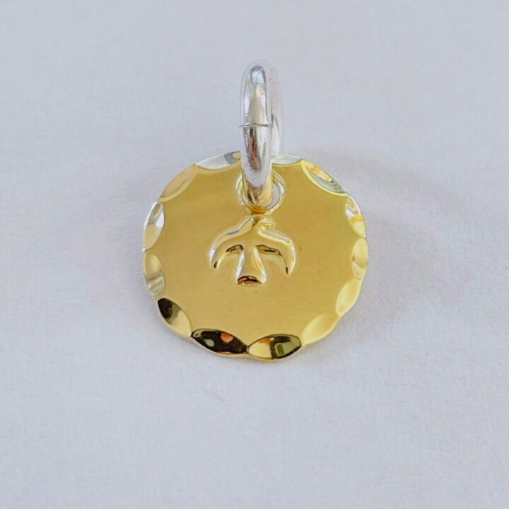 楽天市場】18金 ペンダントトップ 全金太陽メタル 18kメタル 小 18k  