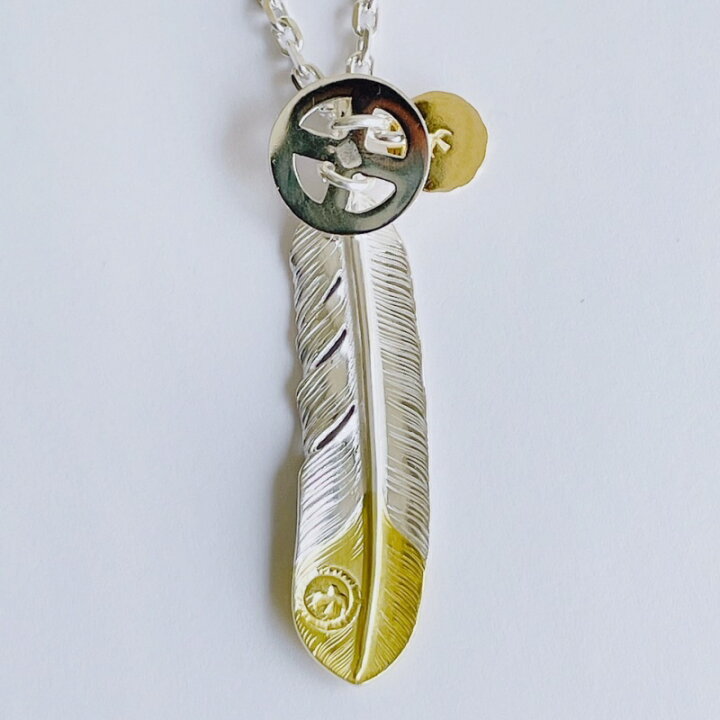 楽天市場】18金 ペンダントトップ 先金フェザー 18k ネックレストップ 