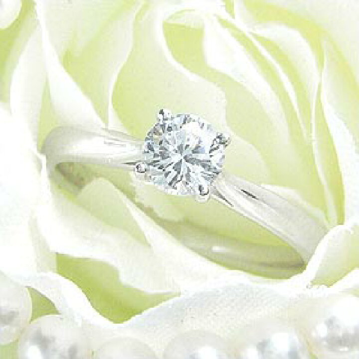 楽天市場】ダイヤモンド婚約指輪 サイズ直し一回無料 0.4ct D VVS2 