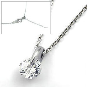 Ӓ菑tlbNX _Ch 0.4ct D VS2 VERY-GOOD ۃAYL v`i Pt900/Pt850