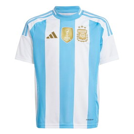 アルゼンチン代表 ジュニアユニフォーム「Adidas/アディダス アルゼンチン代表ジュニアユニフォーム 2024 ホーム」(ip8387)【アルゼンチン代表/サッカーユニフォーム/アディダス/ジュニア/キッズ/子供】