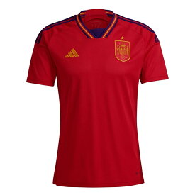 スペイン代表 ユニフォーム「Adidas/アディダス スペイン代表ユニフォーム 2022 ホーム」(hl1970)【サッカー ウェア トップス 半袖 ユニフォーム】