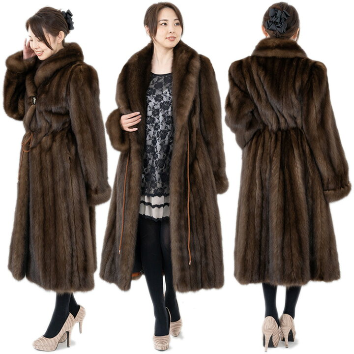EMBAエンバ❣️極上ロシアンセーブル ショートコート（25％OFF】[SOBOL 