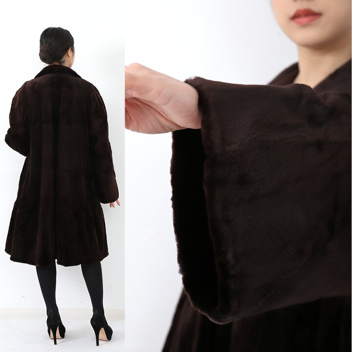 楽天市場】【新品】大人気/SAGA/ROYAL/シェアードミンクロングフレア 