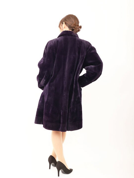 楽天市場】【新品】激安/SAGAROYAL/シェアードミンクデザインコート/9 
