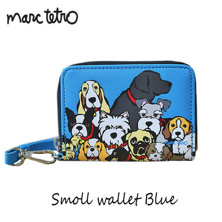 楽天市場】marc tetro スモールウォレット コンパクト財布 ハンド 新規marc tetro マークテトロ長財布箱付