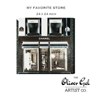 �I���o�[�E�K���@�A�[�g�@�G��@�C���e���A�G�݁@�V���l���V���b�v�f�U�C���@MY FAVORITE STORE�@11434�@24×24�C���`�@�I���o�[�K�� �yOliverGal�z
