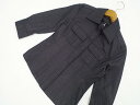 美品 イネド INED 九分袖 ジャケット 7 ダークグレー 【メール便可】 【中古】