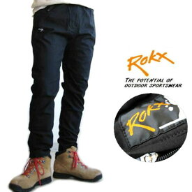 ROKX /ロックス【ライトトレックパンツ/LIGHT TREK PANT】速乾ストレッチナロークライミングパンツ　RXMS191012　BLACK/ブラック