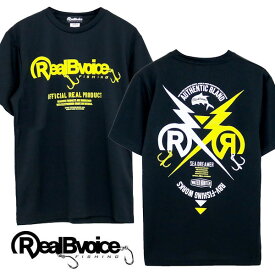 リアルビーボイス RealBvoice RサンダードライTシャツ (R THUNDER) フィッシングライン 24SSRBV-FH-004 ブラック