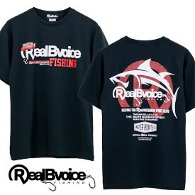 リアルビーボイス RealBvoice ツナ ドライTシャツ (TUNA) フィッシングライン 24SSRBV-FH-005 ブラック