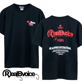 リアルビーボイス RealBvoice R-フック ドライTシャツ (R-HOOK) フィッシングライン 24SSRBV-FH-006 ブラック