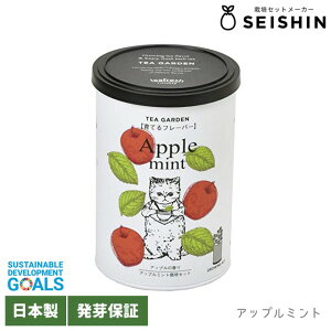 栽培セット 栽培キット 室内 聖新陶芸 育てるフレーバー GD905 【 アップルミント レモンバーム ワイルドストロベリー カモミール Grow Flavor 猫 ネコ かわいい 】