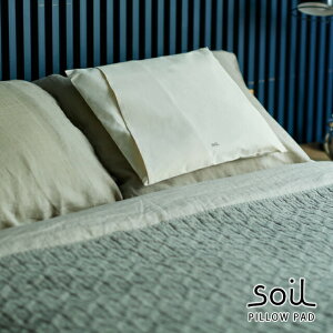 \100円OFFクーポン発行中/ soil 日本製 珪藻土 PILLOW PAD ピローパッド L422 枕用枕用パッド