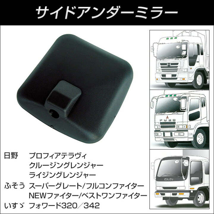 ☆大人気商品☆ KINOKINO サイドミラー レンジャー ファイター フォワード トラック ミラー 日野 三菱 ふそう イスズ いすゞ バックミラー ISUZUいすゞ フォワード FRR90 純正左ドアミラー