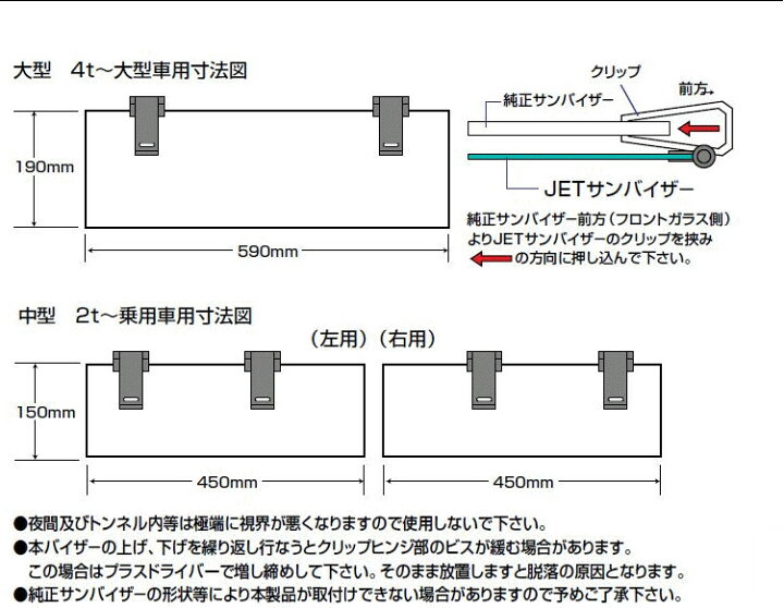 楽天市場 トラック用品 ｊｅｔ製 サンバイザー 乗用車 2ｔ車用日よけ 省エネ 車用品 カー用品 激安 アウトドア キャンプ スモーク ブルー ブラック グリーン サンシェード ファースト ワン