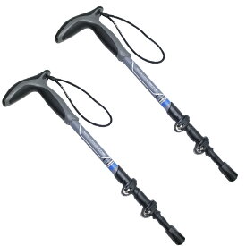 【5月20日限定6%オフクーポン配布中】 トレッキングポール カーボン製 軽量 208g 212g 2本セット 登山 ストック スティック Tグリップ 杖 伸縮式 コンパクト ハイキング ウォーキング エルゴノミック トレッキング ポール 持ち運び ステッキ
