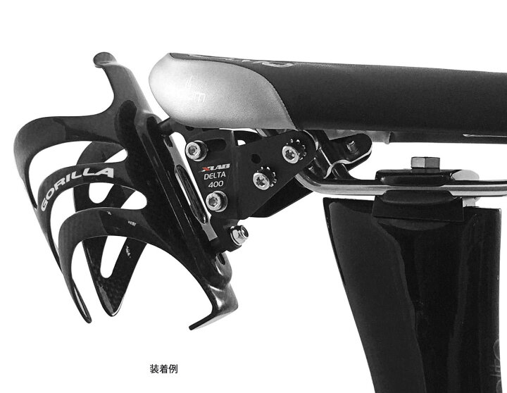 楽天市場】XLAB Delta 400 デルタ400 カーボン製ボトルケージ付属 軽量 