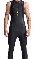 2XU P:1 MW4992C スリーブレス ウエットスーツ Mens ロングジョン 袖無し トライアスロン OWS 2XUレース…