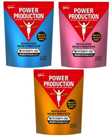 マックスロード ホエイプロテイン 3.5kg Power Production グリコ パワープロダクション 体づくりのベースに