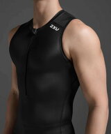 2XU コア トライトップ フロントジップ MT7399A トライアスロン ウエア Core Tri Tank メンズ