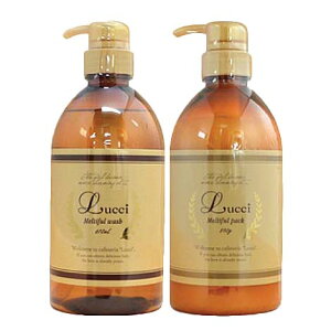 �t�H�[�h�w�A���ϕi Lucci ���b�` �����e�B�t���E�H�b�V�� 610ml �{ �p�b�N 590g ���[�W�T�C�Y�Z�b�g