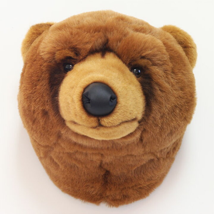楽天市場】ANIMAL HEAD BROWN BEAR （アニマル ヘッド ブラウン ベアー 