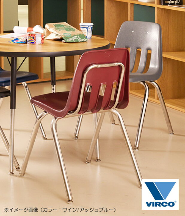 楽天市場】VIRCO STACKING 9000 CHAIR （バルコ スタッキング 9000 