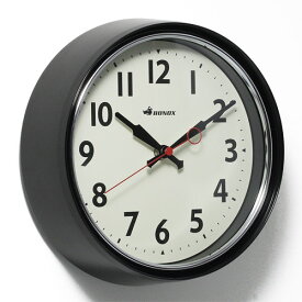 【ダルトン DULTON】 RETRO WALL CLOCK BLACK　（レトロ ウォール クロック ブラック） S426-207BK 【ポイント3倍】 【AS】