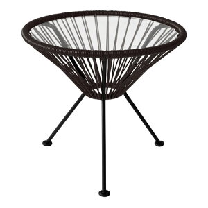 ACAPULCO SIDE TABLE BLACK�@�i�A�J�v���R �T�C�h �e�[�u�� �u���b�N�j �y���������z �y�|�C���g11�{�z