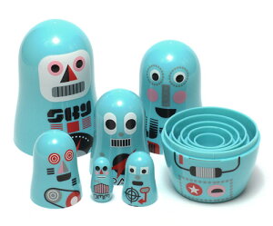 ■OMMDESIGNPOCKETMATRYOSHKAROBOT(OMMデザインポケットマトリョーシカロボット)【楽ギフ_包装】【あす楽対応】【HLS_DU】