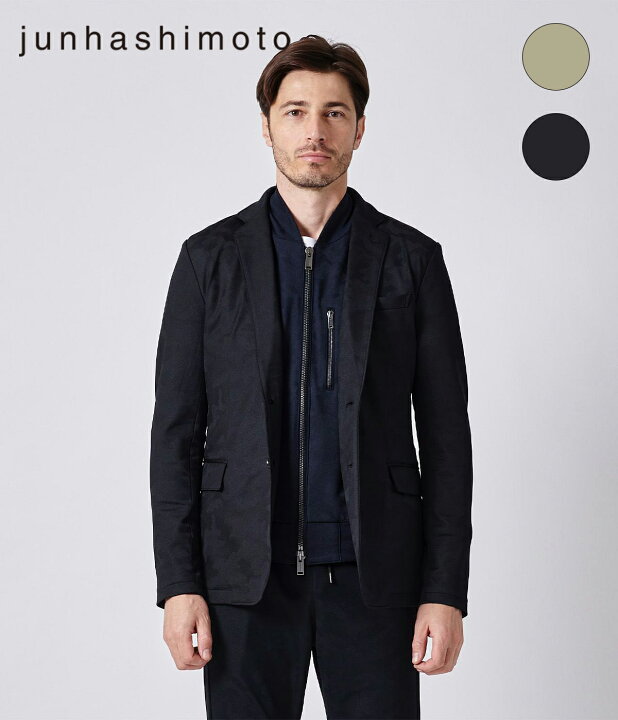 楽天市場】【junhashimoto|ジュンハシモト】JERSEY JACKET カモ柄  