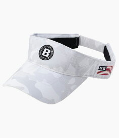 【BRIEFING GOLF | ブリーフィングゴルフ】MS CAMOUFLAGE VISOR　ゴルフ　ゴルフ用品　ゴルフウェア　サンバイザー　カモ　ホワイト　オールシーズン【BRG241MB5】