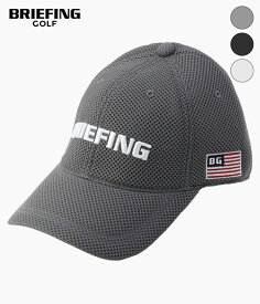 【BRIEFING GOLF | ブリーフィングゴルフ】MS FULL MESH CAP FLEX FIT　ゴルフ　ゴルフ用品　ゴルフウェア　キャップ　メッシュキャップ　ホワイト　ブラック　グレー　M【BRG241MC6】