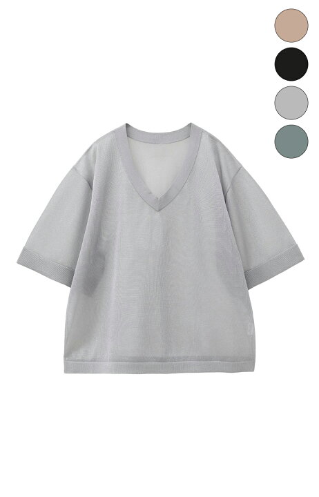 楽天市場】【60%OFFセール｜期間限定】【CLANE | クラネ】SHEER VNECK 