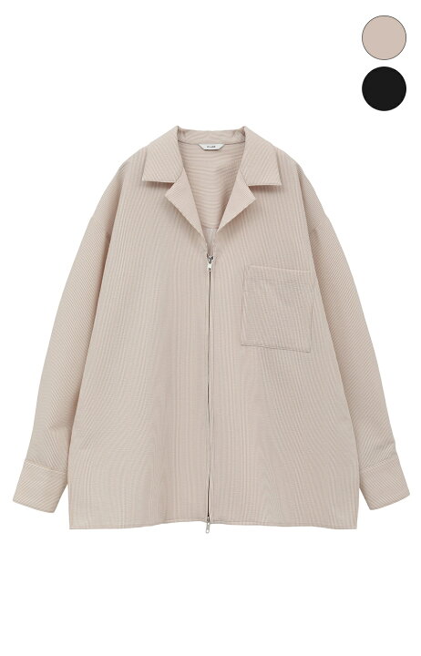 楽天市場】【CLANE | クラネ】SUCKER STRIPE ZIP SHIRT サッカー  