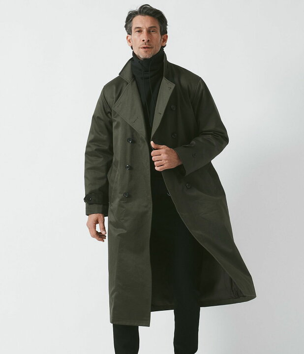 楽天市場】【junhashimoto|ジュンハシモト】STANDCOLLAR TRENCH COAT  