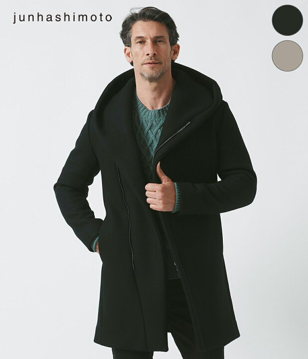 楽天市場】【junhashimoto｜ジュンハシモト】WRAP COAT ラップコート 