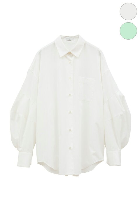楽天市場】【CLANE｜クラネ】VOLUME SLEEVE SHIRTS ボリュームスリーブ 