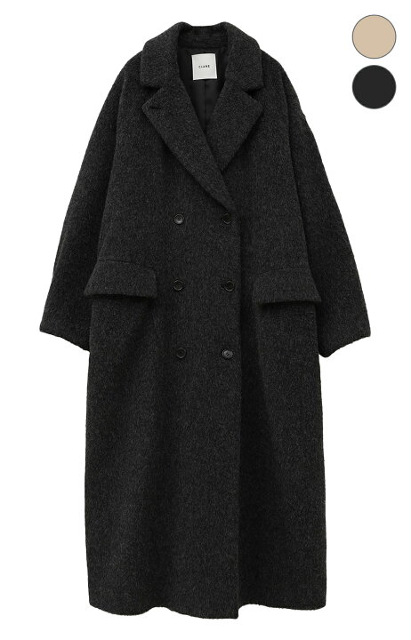 楽天市場】【期間限定30%OFF】【CLANE｜クラネ】DOUBLE WOOL LONG COAT 
