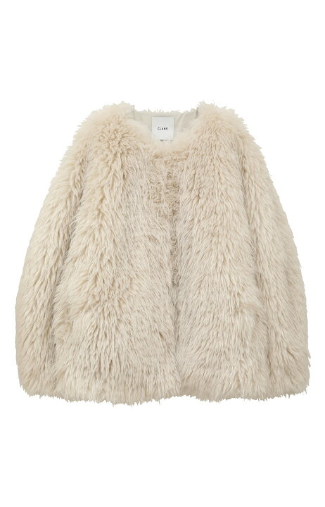 楽天市場】【期間限定30%OFF】【CLANE｜クラネ】VOLUME ECO FUR COAT 