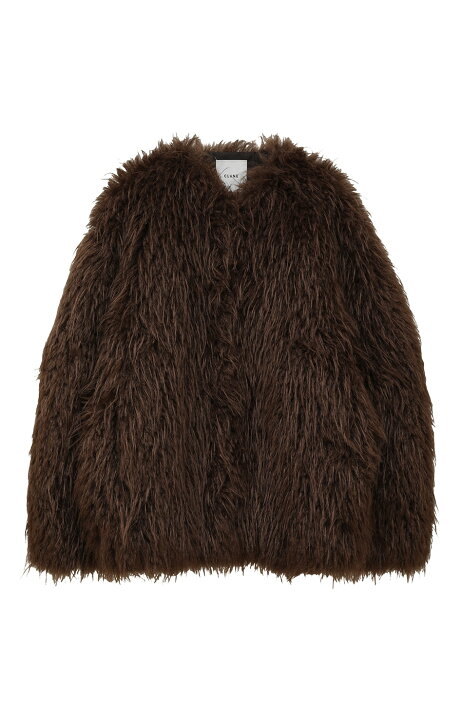 楽天市場】【期間限定30%OFF】【CLANE｜クラネ】VOLUME ECO FUR COAT 
