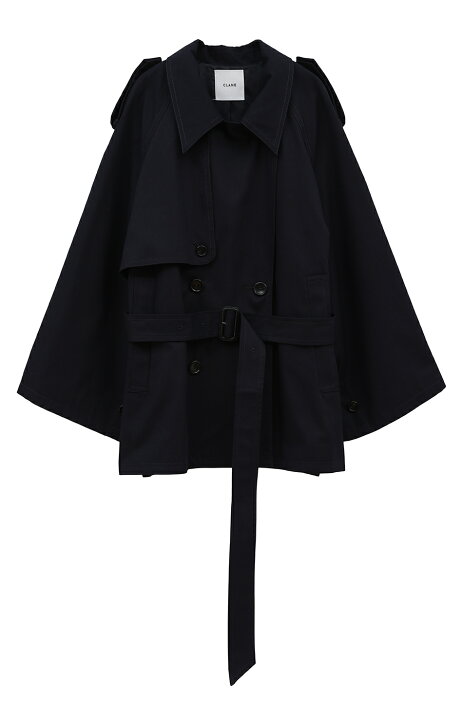 楽天市場】【CLANE｜クラネ】OVER SHORT TRENCH COAT オーバーショート 