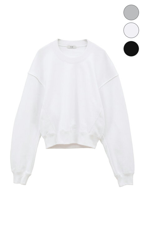 楽天市場】【CLANE｜クラネ】POWER SHOULDER SHORT SWEAT TOPS パワー 