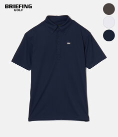 【期間限定セール｜50%OFF】【BRIEFING｜ブリーフィング】CL MS BACK LOGO BD SHIRT　ポロシャツ　半袖Tシャツ　ゴルフ　スポーツ　メンズ　ネイビー　チャコール　ホワイト　春　夏　秋　S　M　L【BRG251M74】