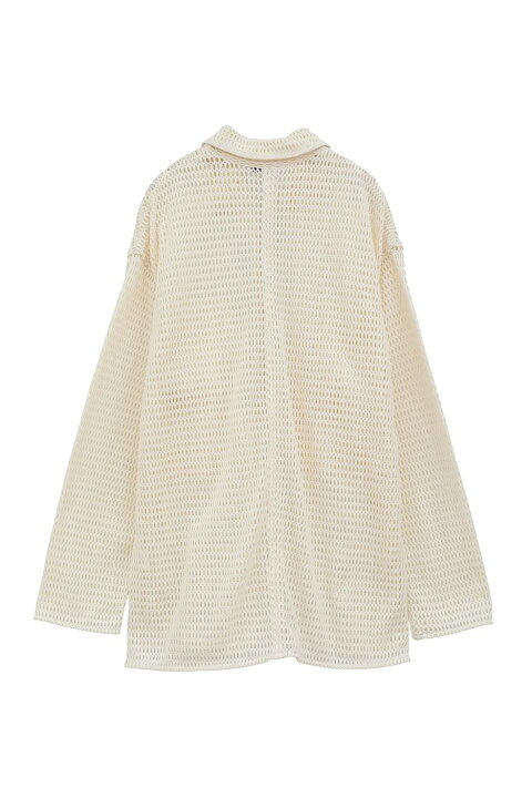 CLANE（クラネ） 正規商品 シャツ トップス ミックス メッシュ 