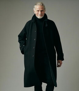 �yjunhashimoto�b�W�����n�V���g�z�����g���o���J���[�R�[�g MELTON BAL COLLAR COAT �u���b�N �� �E�[�� �|���G�X�e�� �N���V�b�N ���_�� ��i ������ 30�� 40�� �����Y ���ꂢ�� �r�W�l�X�J�W���A���y