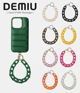 �y���񂹏��i�z�yDEMIU�b�f�~���E�zHand STRAP Rectangle �n���h�X�g���b�v�@���N�^���O���@�u���b�N�@�p�[���@�G�g�[�v�@�I�����W�@�O���[���@�}�[���^�s���N�@���@�X�}�z�@���o�C���A�N�Z